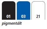 Coloris 500 P pigmentált színválaszték